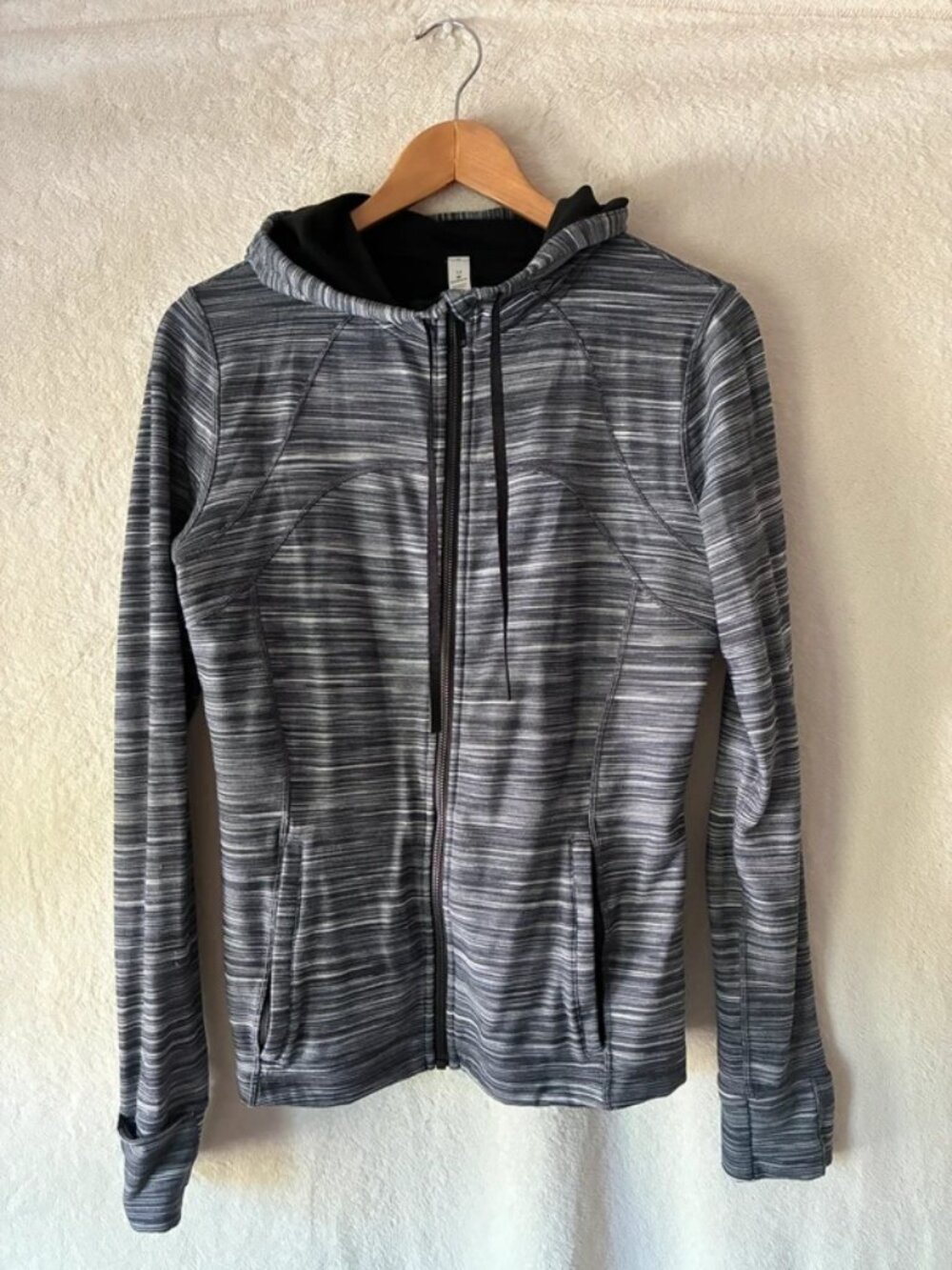 Lululemon Heather Gray Hooded Define Jacket US12